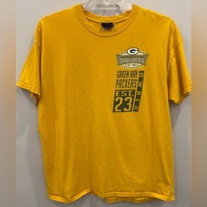 NFL TEAM APPAREL GREEN BAY PACKERS SHAREHOLDERS TEE SHIRT RARE cheeseheads